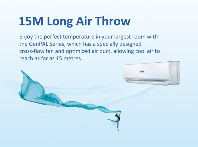 2HP Low voltage startup with 1 minute instant chill, 15m air throw and