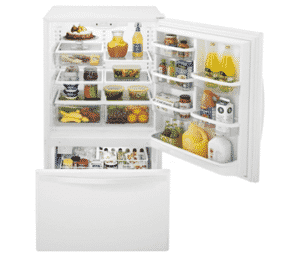 Bottom freezer refrigerators