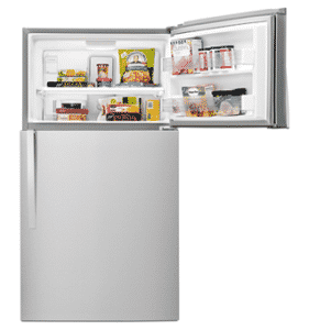 Top freezer refrigerators