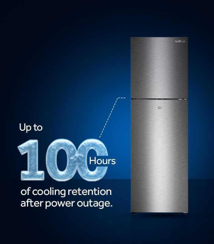 Upto 100 hours of cooling rentention